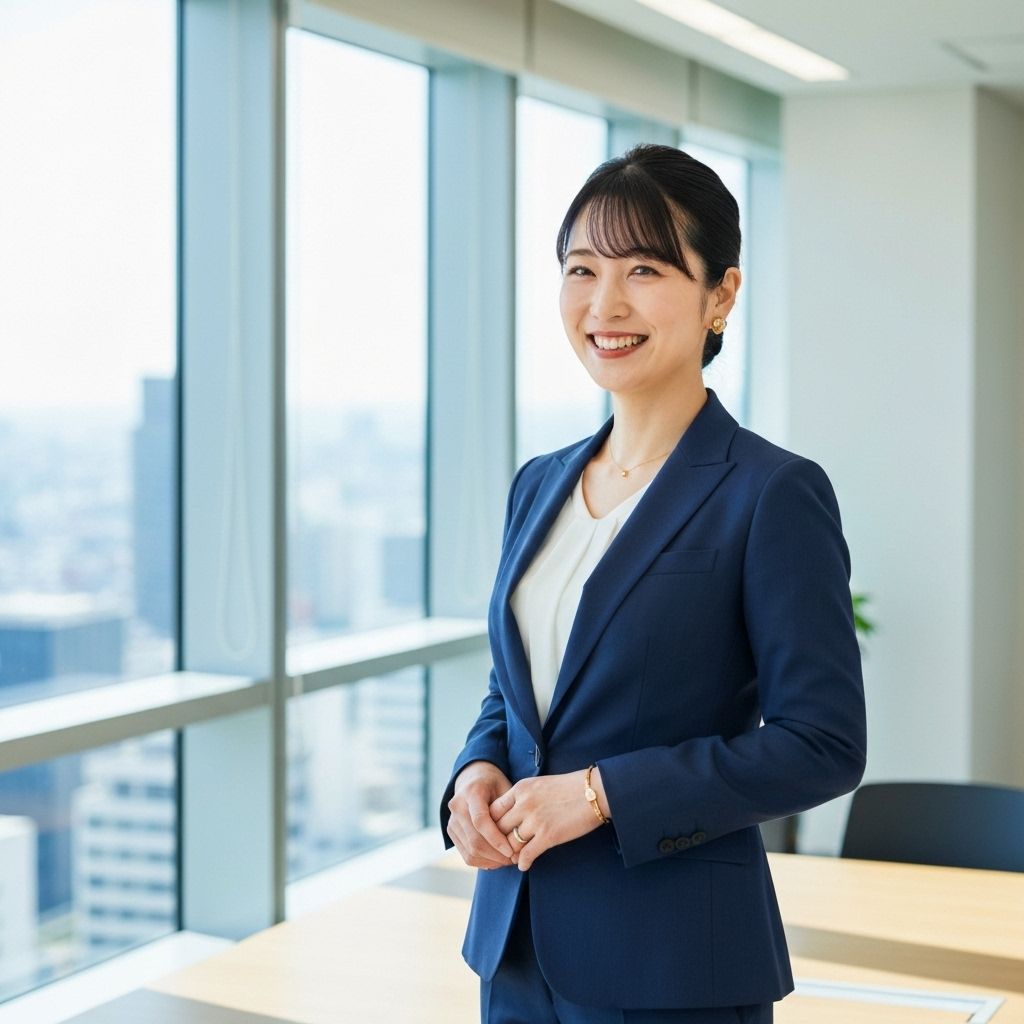 プロフェッショナルな女性コンサルタント